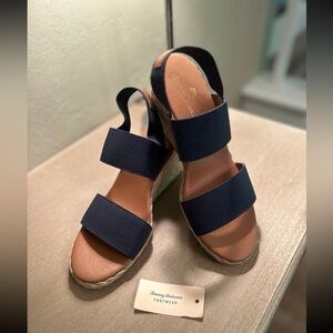 Tommy Bahama Women's Navy Espadrille Sandals